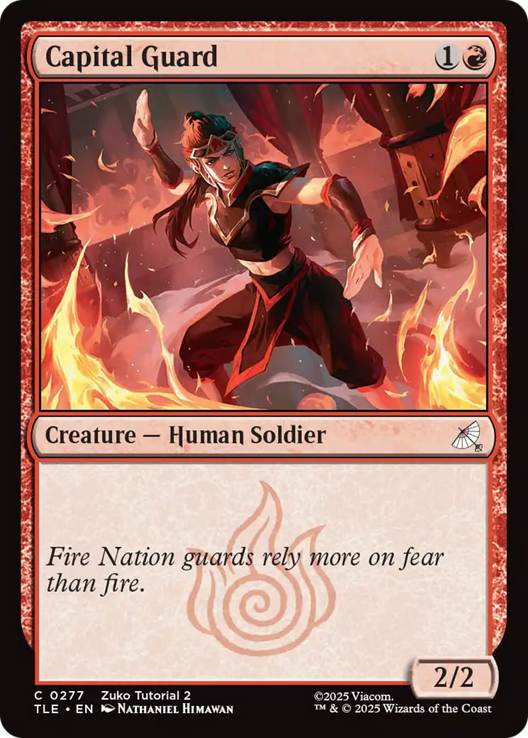 Magic: The Gathering - Capital Guard - Avatar: The Last Airbender Eternal