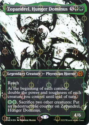 Magic: The Gathering - Zopandrel, Hunger Dominus Foil - Phyrexia: All Will Be One