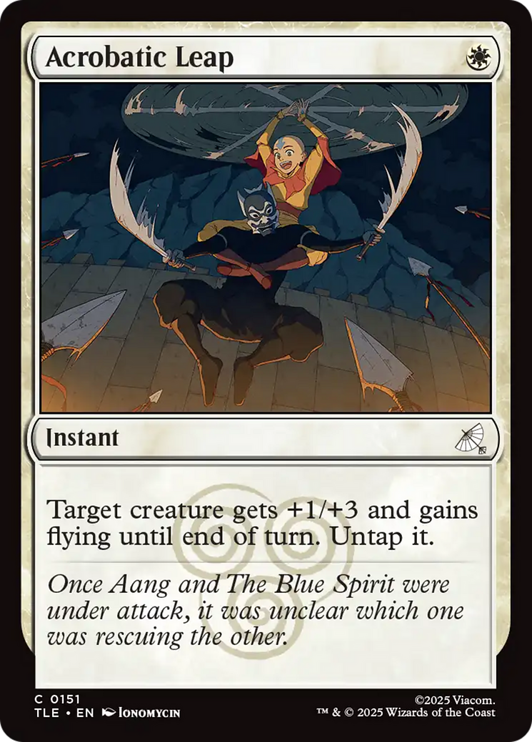 Magic: The Gathering - Acrobatic Leap - Avatar: The Last Airbender Eternal
