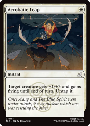 Magic: The Gathering - Acrobatic Leap - Avatar: The Last Airbender Eternal