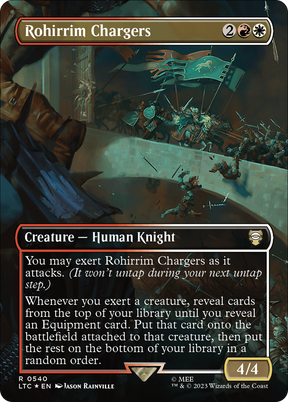 Magic: The Gathering - Rohirrim Chargers Foil - Tales of Middle-earth Commander