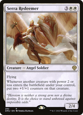 Magic: The Gathering - Serra Redeemer Foil - Dominaria United