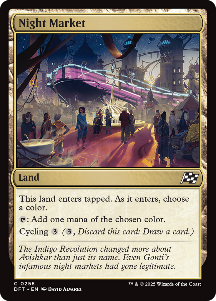 Magic: The Gathering - Night Market - Aetherdrift