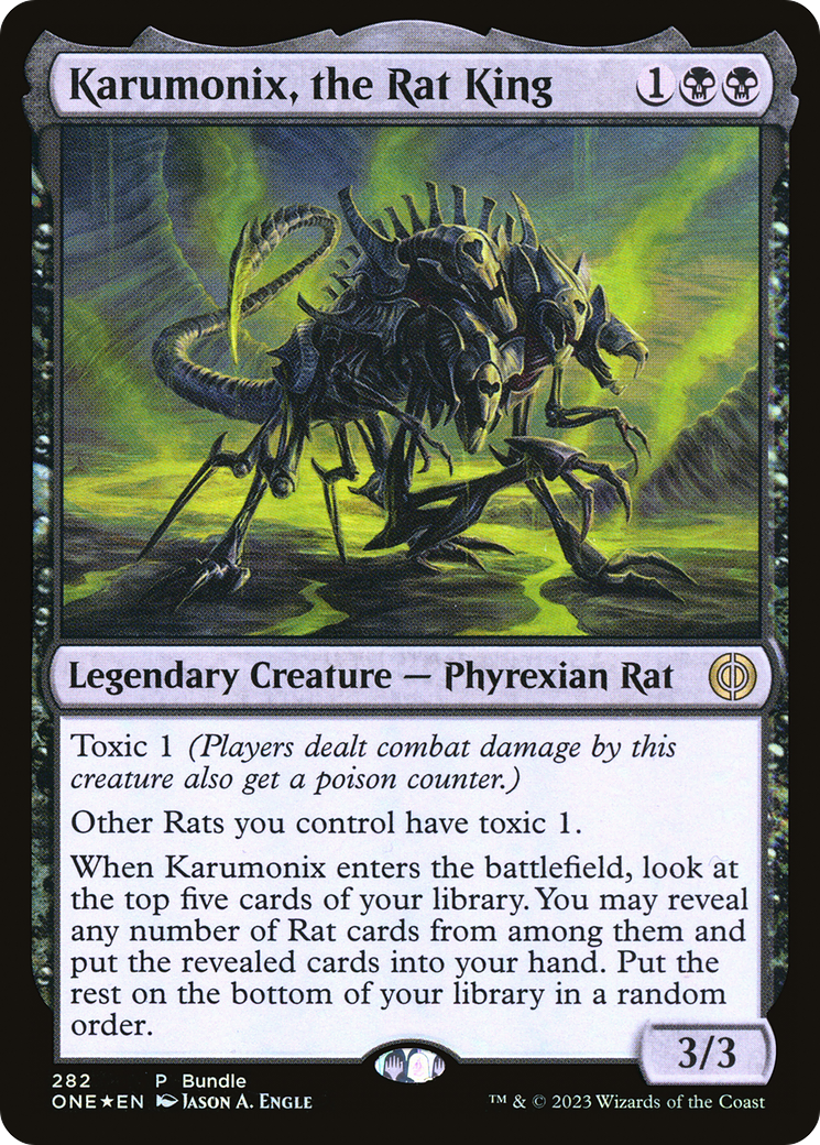 Magic: The Gathering - Karumonix, the Rat King Foil - Phyrexia: All Will Be One