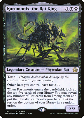 Magic: The Gathering - Karumonix, the Rat King Foil - Phyrexia: All Will Be One