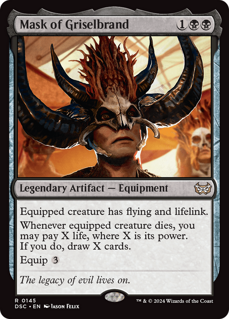 Magic: The Gathering - Mask of Griselbrand - Duskmourn: House of Horror Commander