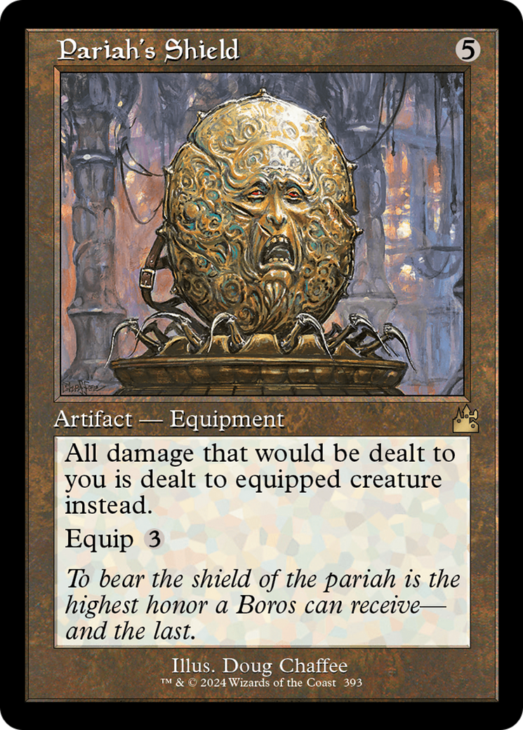 Magic: The Gathering - Pariah's Shield Foil - Ravnica Remastered