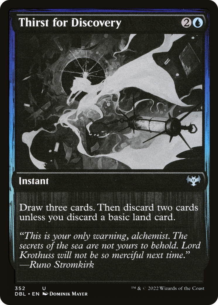 Magic: The Gathering - Thirst for Discovery Foil - Innistrad: Double Feature