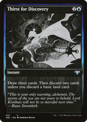 Magic: The Gathering - Thirst for Discovery Foil - Innistrad: Double Feature