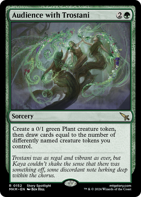 Magic: The Gathering - Audience with Trostani Foil - Murders at Karlov Manor