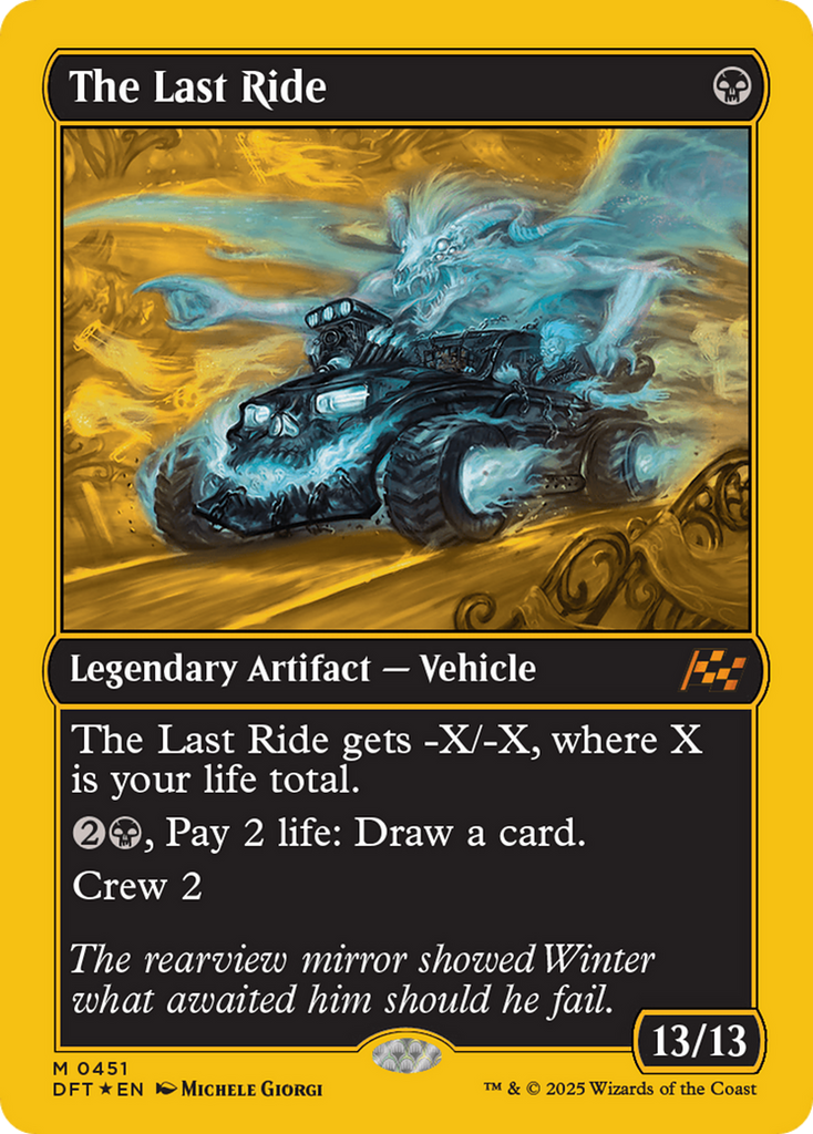 Magic: The Gathering - The Last Ride Foil - Aetherdrift