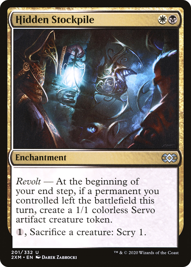 Magic: The Gathering - Hidden Stockpile Foil - Double Masters