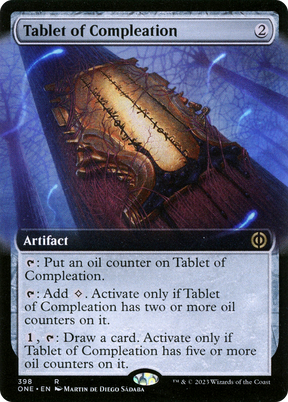 Magic: The Gathering - Tablet of Compleation - Phyrexia: All Will Be One