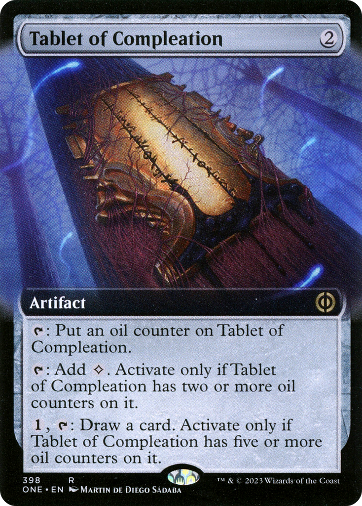 Magic: The Gathering - Tablet of Compleation - Phyrexia: All Will Be One