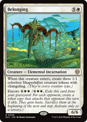 Magic: The Gathering - Belonging - Lorwyn Eclipsed Commander