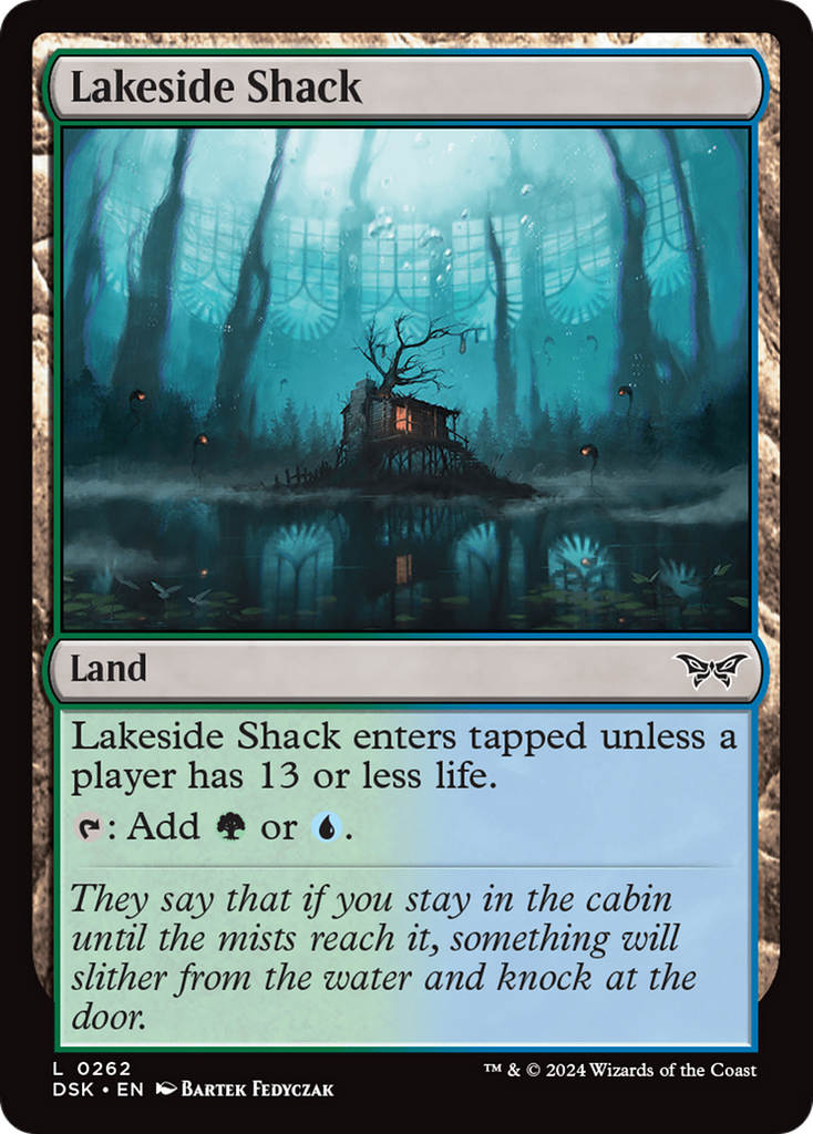 Magic: The Gathering - Lakeside Shack Foil - Duskmourn: House of Horror