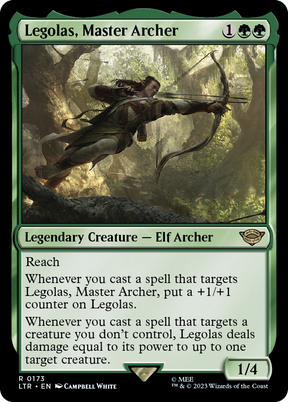 Magic: The Gathering - Legolas, Master Archer - The Lord of the Rings: Tales of Middle-earth