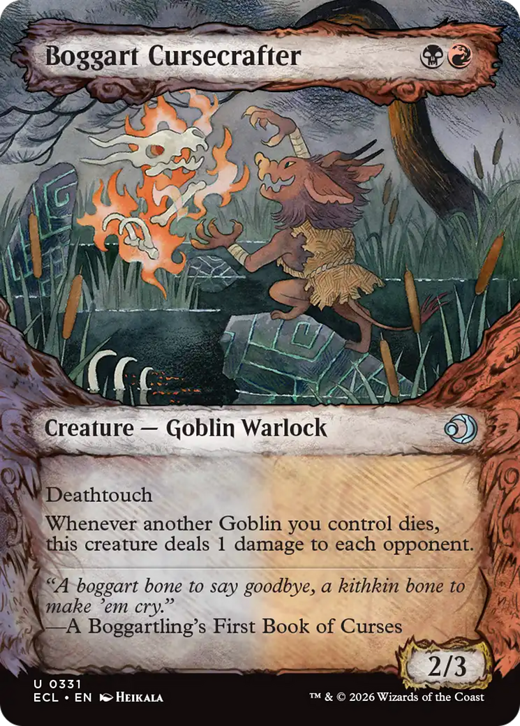 Magic: The Gathering - Boggart Cursecrafter Foil - Lorwyn Eclipsed
