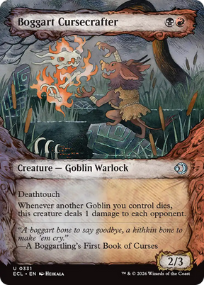 Magic: The Gathering - Boggart Cursecrafter Foil - Lorwyn Eclipsed