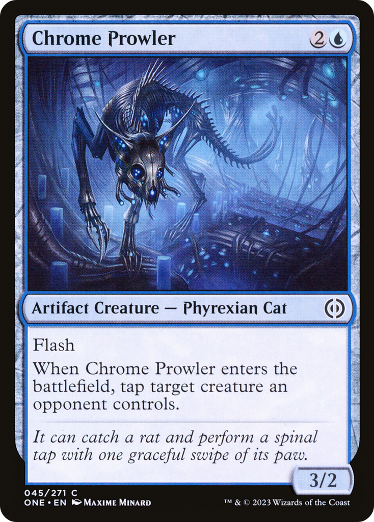 Magic: The Gathering - Chrome Prowler Foil - Phyrexia: All Will Be One