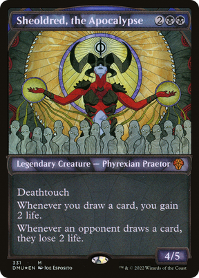Magic the Gathering - Sheoldred, the Apocalypse Foil - Dominaria United