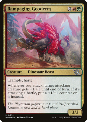 Magic: The Gathering - Rampaging Geoderm - March of the Machine