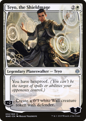Magic: The Gathering - Teyo, the Shieldmage Foil - War of the Spark