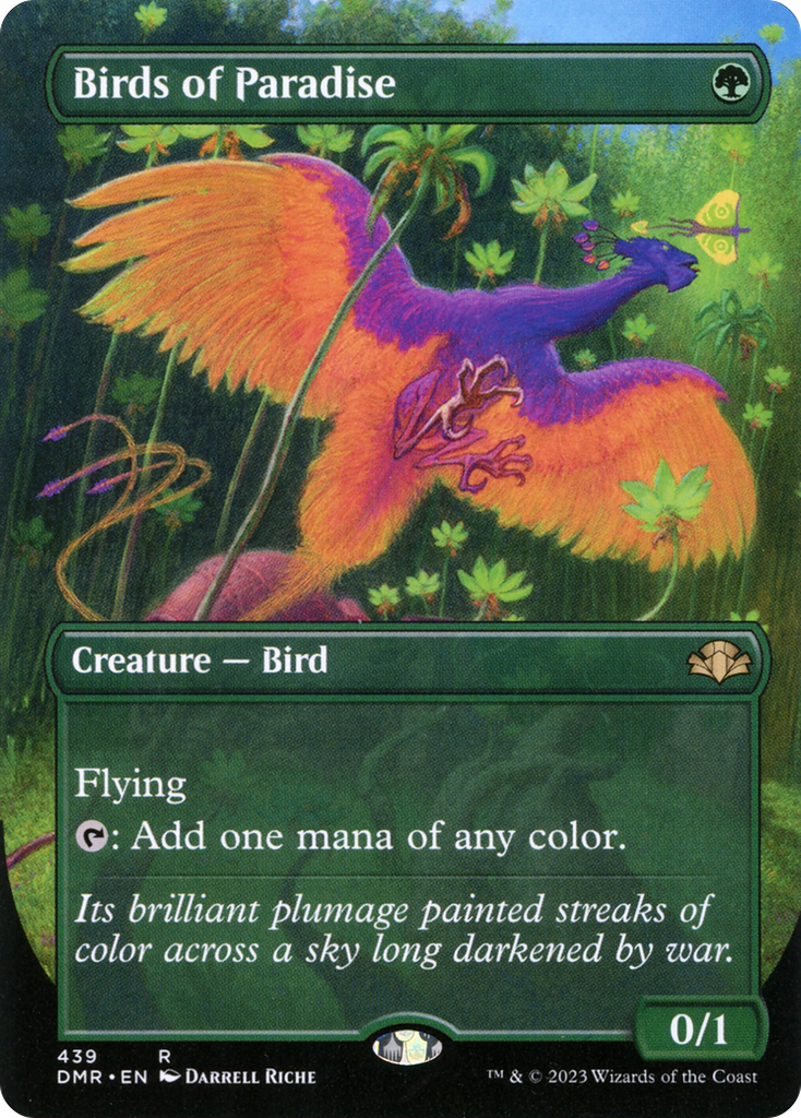 Magic: The Gathering - Birds of Paradise Foil - Dominaria Remastered