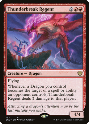 Magic: The Gathering - Thunderbreak Regent - Starter Commander Decks