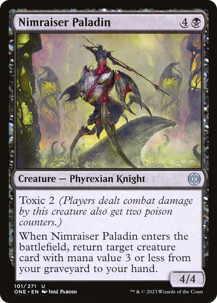 Magic: The Gathering - Nimraiser Paladin - Phyrexia: All Will Be One
