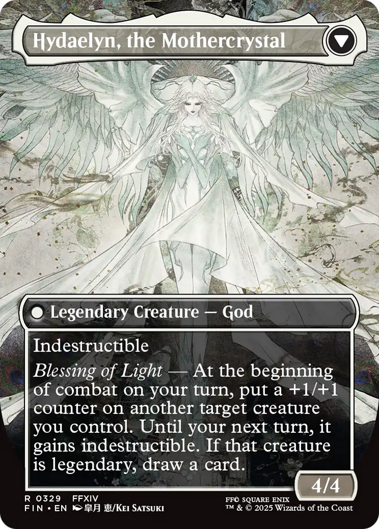 Magic: The Gathering - Venat, Heart of Hydaelyn // Hydaelyn, the Mothercrystal Foil - Final Fantasy