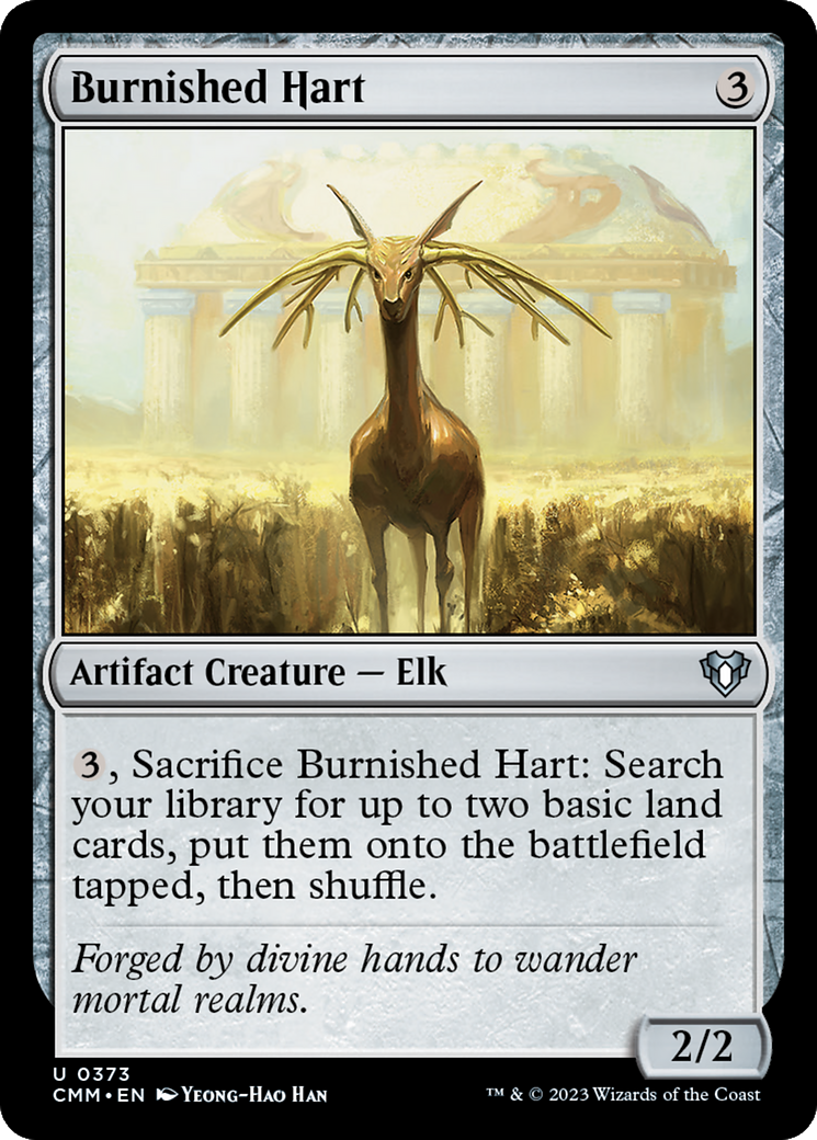 Magic: The Gathering - Burnished Hart - Commander Masters