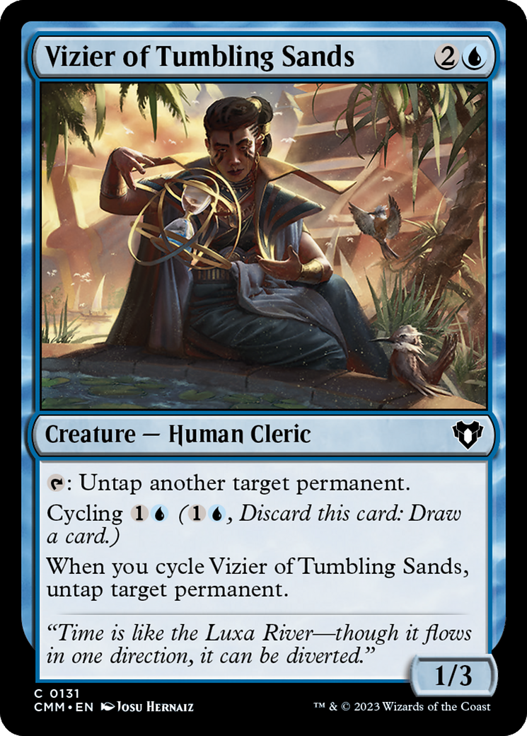 Magic: The Gathering - Vizier of Tumbling Sands - Commander Masters