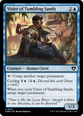 Magic: The Gathering - Vizier of Tumbling Sands - Commander Masters