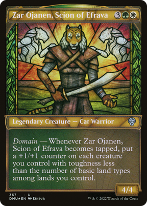 Magic the Gathering - Zar Ojanen, Scion of Efrava Foil - Dominaria United