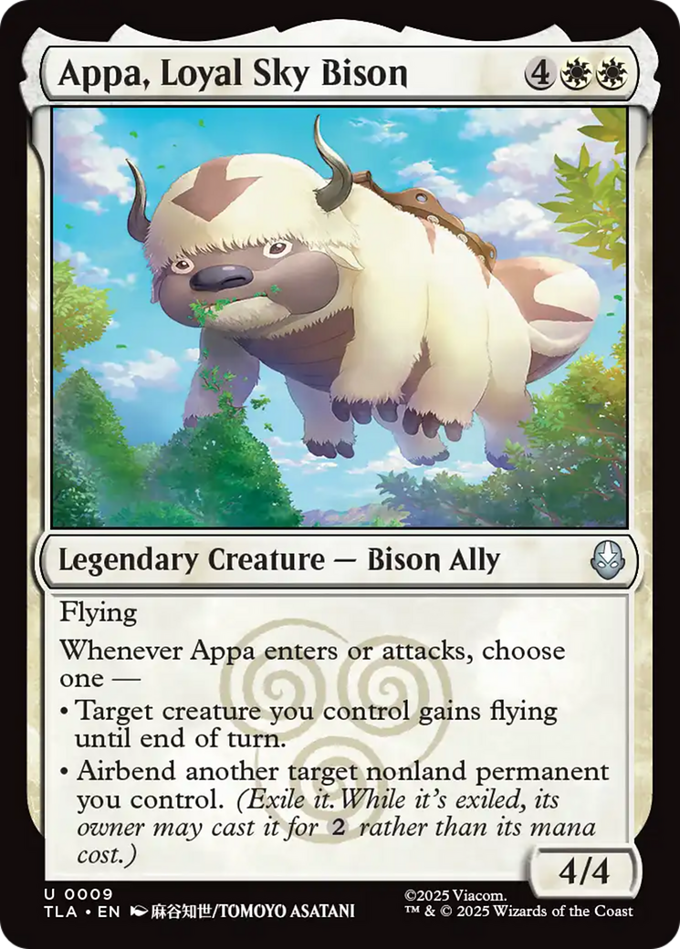 Magic: The Gathering - Appa, Loyal Sky Bison Foil - Avatar: The Last Airbender