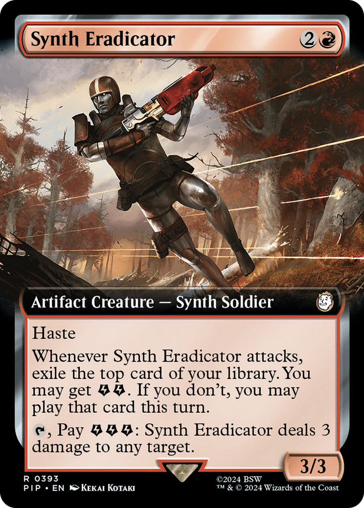 Magic: The Gathering - Synth Eradicator Foil - Fallout