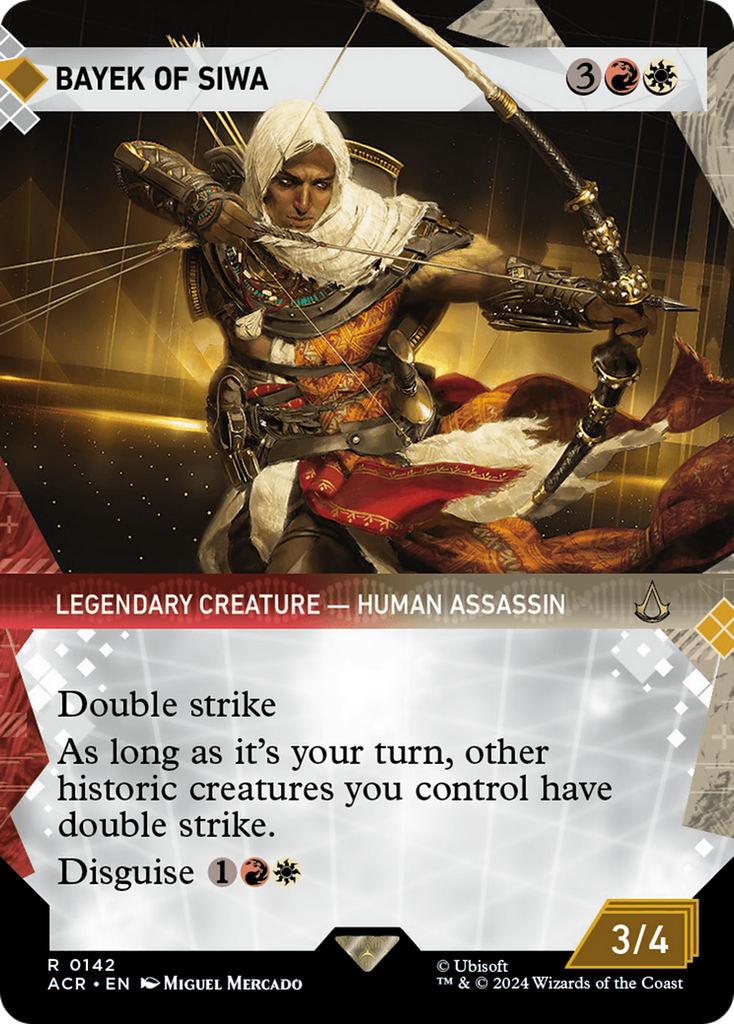 Magic: The Gathering - Bayek of Siwa Foil - Assassin's Creed