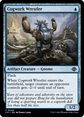 Magic: The Gathering - Cogwork Wrestler - The Lost Caverns of Ixalan