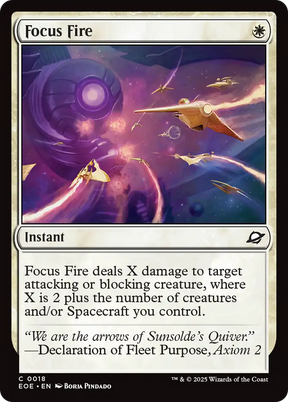 Magic: The Gathering - Focus Fire - Edge of Eternities