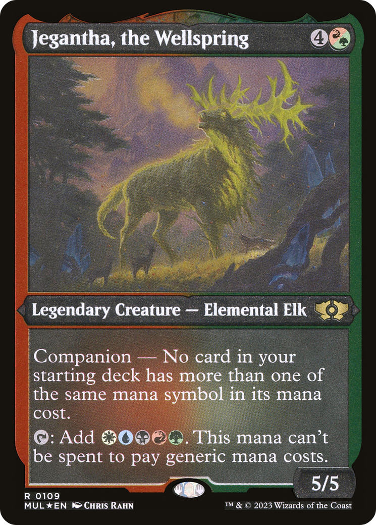 Magic: The Gathering - Jegantha, the Wellspring Foil - Multiverse Legends