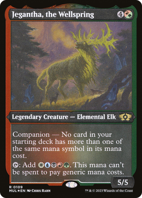 Magic: The Gathering - Jegantha, the Wellspring Foil - Multiverse Legends