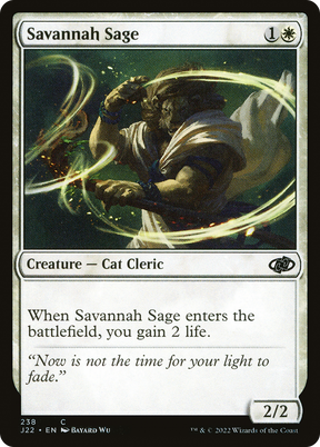 Magic: The Gathering - Savannah Sage - Jumpstart 2022