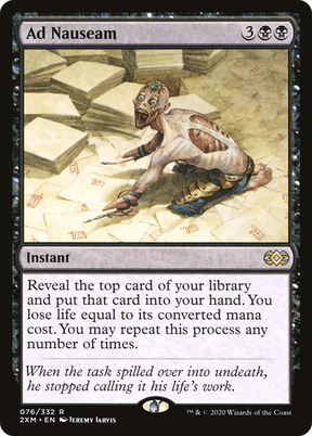 Magic: The Gathering - Ad Nauseam Foil - Double Masters