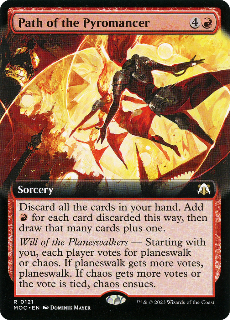 Magic: The Gathering - Path of the Pyromancer - March of the Machine Commander