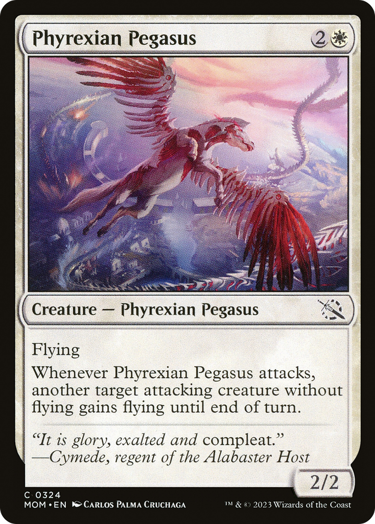 Magic: The Gathering - Phyrexian Pegasus - March of the Machine