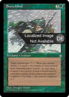 Magic: The Gathering - Schneeblindheit - Ice Age