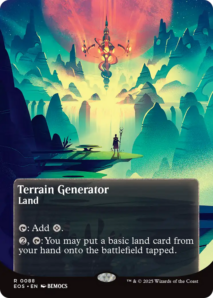 Magic: The Gathering - Terrain Generator - Edge of Eternities: Stellar Sights
