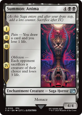 Magic: The Gathering - Summon: Anima Foil - Final Fantasy