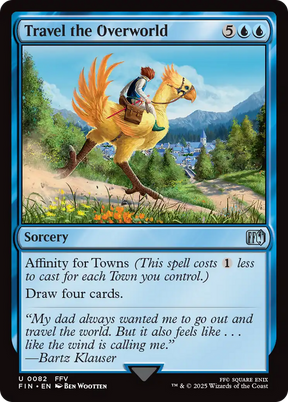 Magic: The Gathering - Travel the Overworld Foil - Final Fantasy